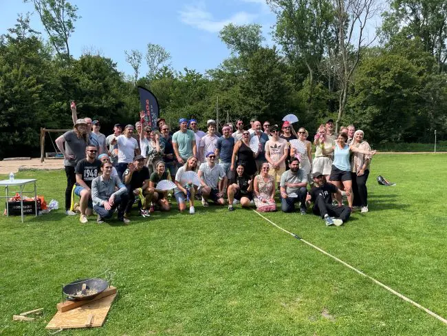 Expeditie Robinson in het park