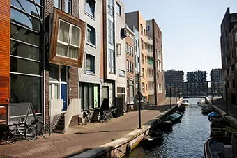 Architectuur fietstocht Java/KNSM eiland