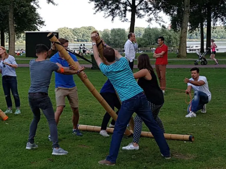 Expeditie Robinson in het park