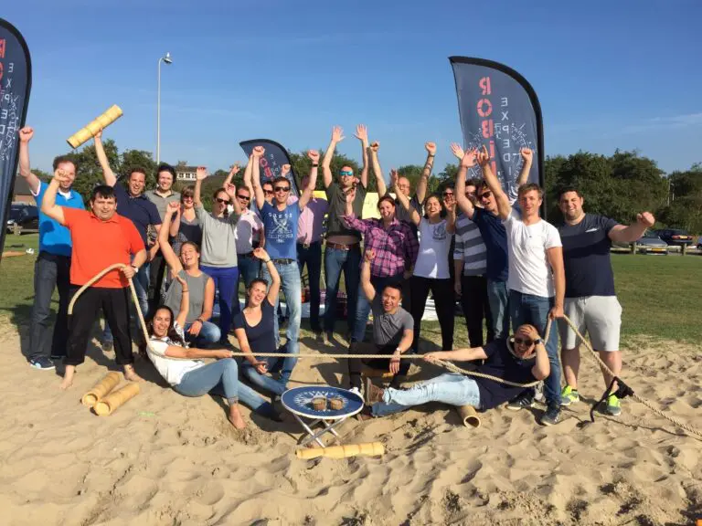 Expeditie Robinson in het park