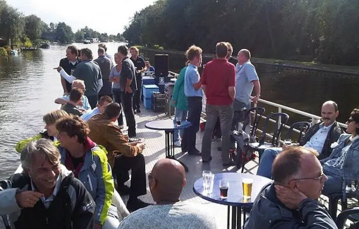 Varend Terras met BBQ