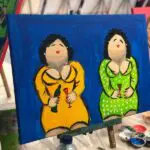 Thumbnail of http://Online%20workshop%20dikke%20dames%20schilderen,%20online%20bedrijfsuitje,%20coronaproof%20uitje,%20online%20workshop%20amsterdam