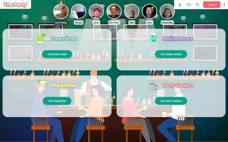 Online Teambuilding The Party