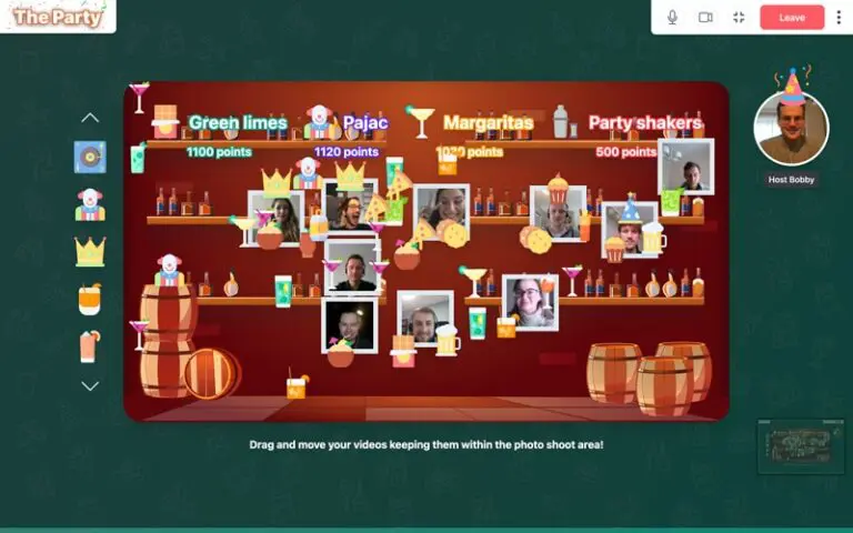 Online Teambuilding The Party