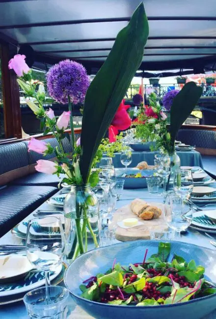 rondvaart diner puur Amsterdam avondarrangement