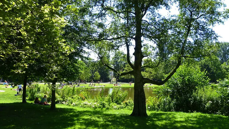 Vondelpark in de zomer