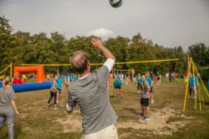Beachvolleybal bedrijfsuitje