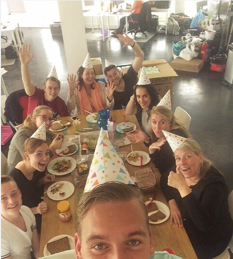 Ja wij houden wel van een feestje.