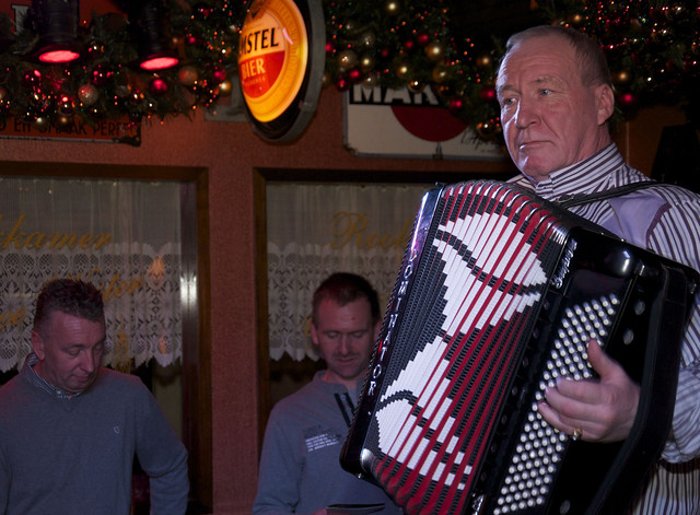Gerry Roos was een top accordeonist