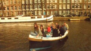 Zelf varen door Amsterdam