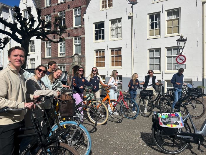 Fietstocht in Amsterdam Noord Fietstocht in Amsterdam Noord