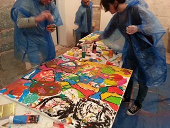 Action painting
