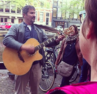 Muzikale slentertocht in de Jordaan