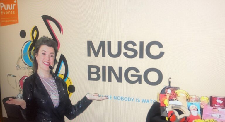 Online Muziek Bingo