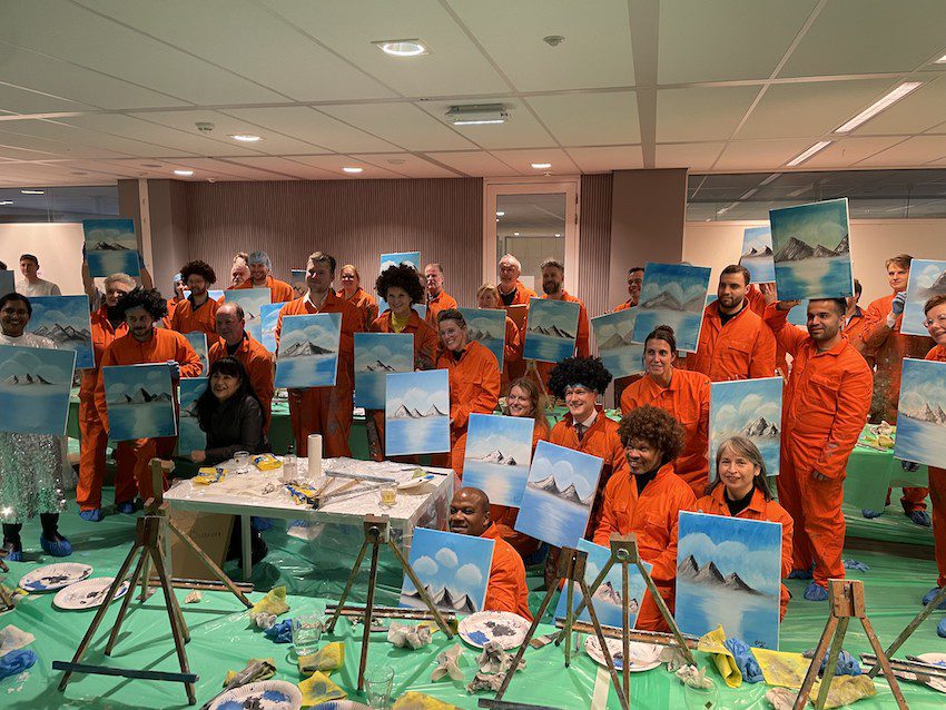 Bob Ross Workshop Amsterdam